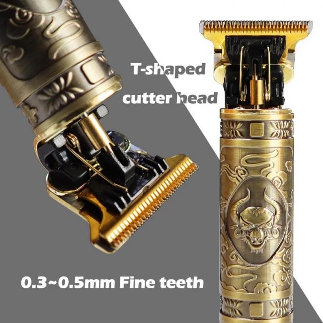 BZB Vintage T9 Trimmer – Stylish Precision Grooming with Power