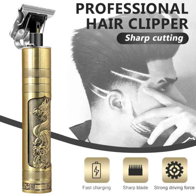 BZB Vintage T9 Trimmer – Stylish Precision Grooming with Power